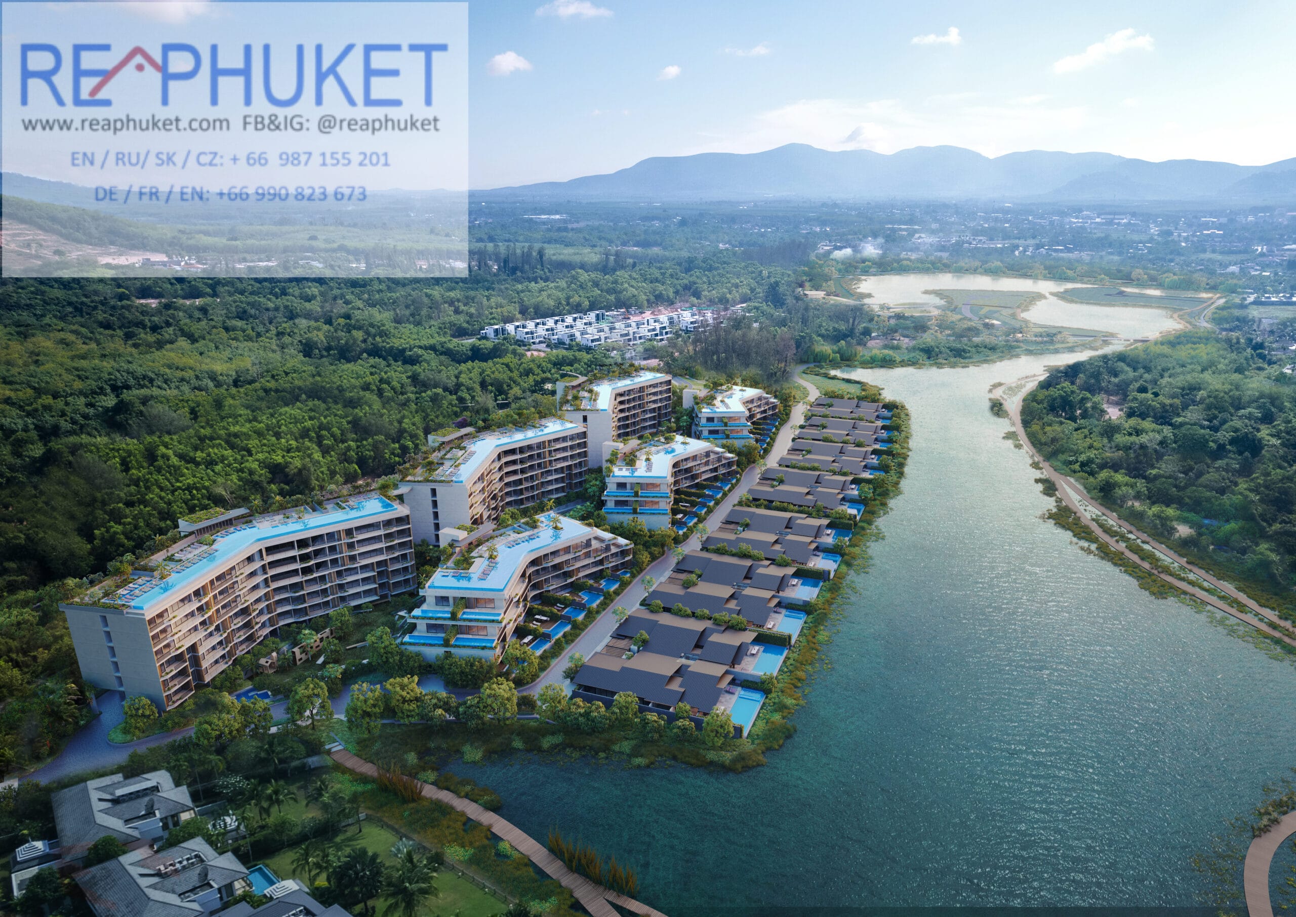 lagoon view private pool apartment for sale bang tao cherngtalay PHUCHER-2019